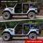 Portes Tubulaires Jeep Premium pour Wrangler JL & Gladiator JT (2018-2024)