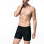 Men's 2-Pack Premium Cotton Boxer Briefs - Black
