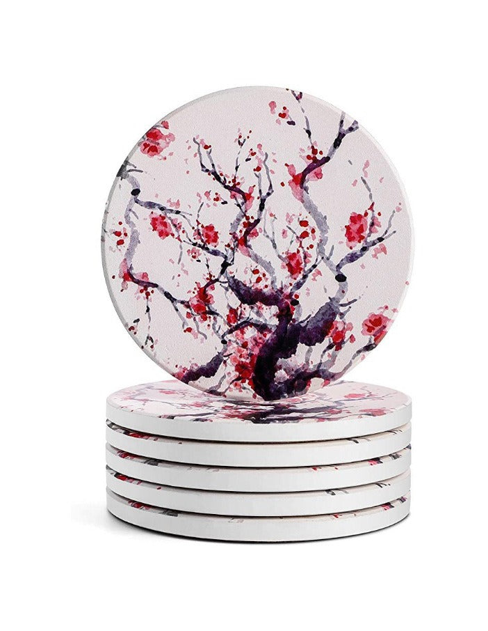 Trivet Circular de Cerámica Premium con Diseño Personalizable