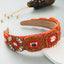 Hair Hoop Fashion New Bright Crystal Baroque Hair Band Hair Cave High Quality Small Fragrance Head Hoop Hair Accessories - Korvel