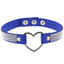 Collar de Rhinestone en Forma de Corazón Harajuku