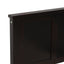 Platform Storage Bed  2 drawers with wheels  Twin Size Frame  Espresso - Korvel