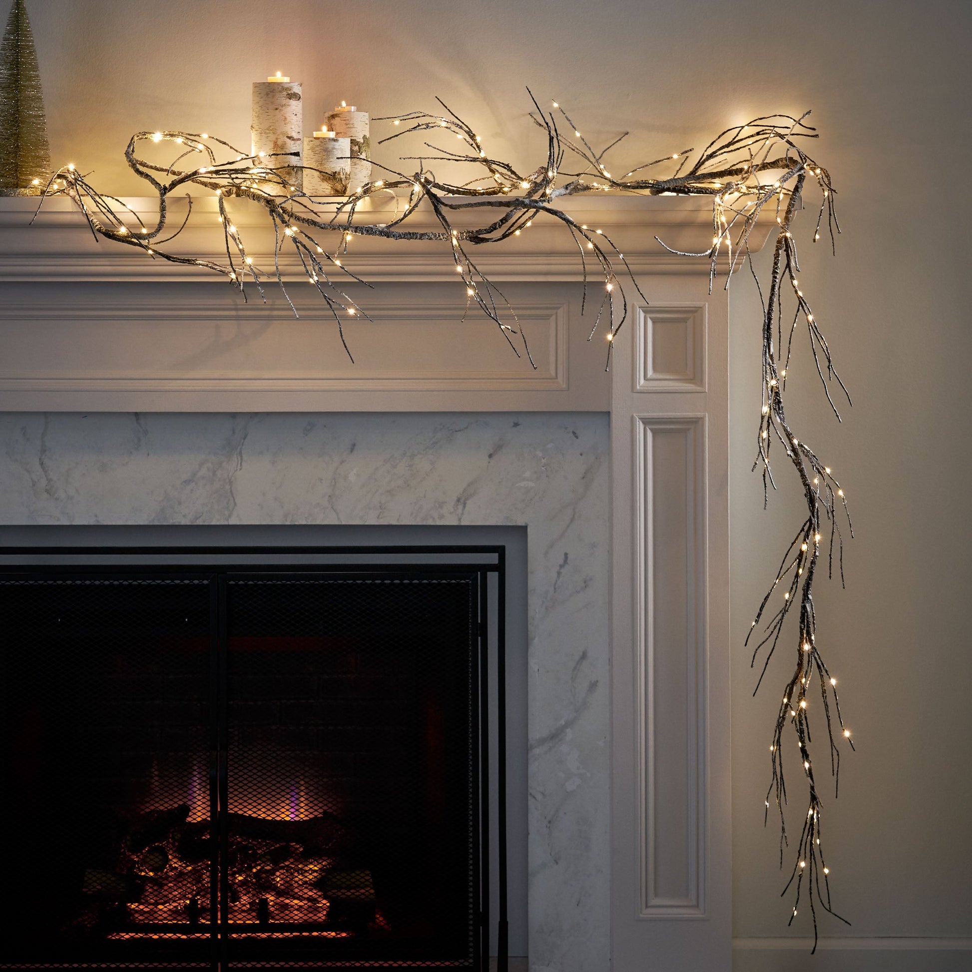 18FT PAPER GARLAND WITH LED LIGHTS - Korvel