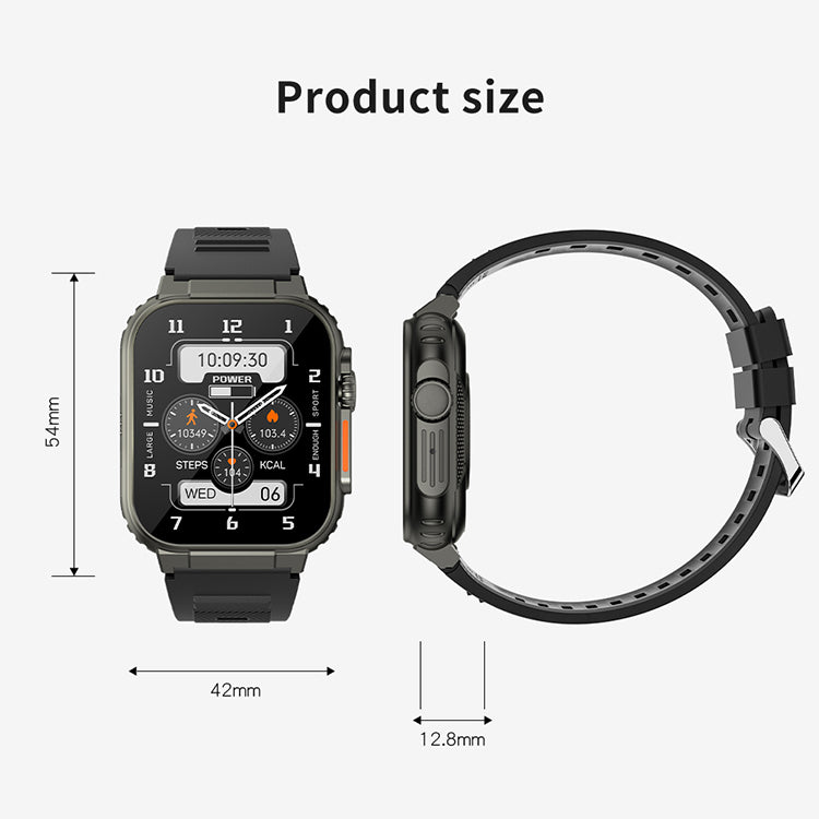 Wholesales smartwatch A70 1.96Inch full touch bt call sport watch A70 best design smart watch bands - Korvel