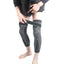 Knitted Strap Compression Exercise Extended Knee Protector for Men and Women Warm Knee Protector - Korvel
