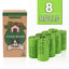 Biodegradable Pet Waste Bags Corn Starch PLA Degradable Poop Bags - Korvel