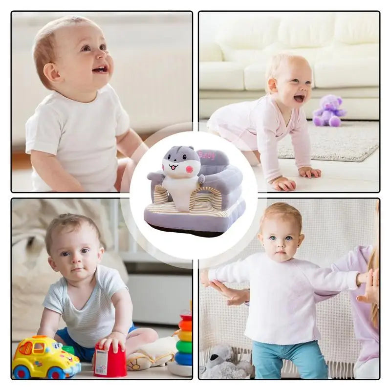 Silla para Niños en Forma de Animal - Asiento de Soporte de Felpa
