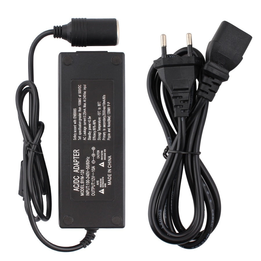 Universal Car Cigarette Lighter Power Adapter 220V to 12V