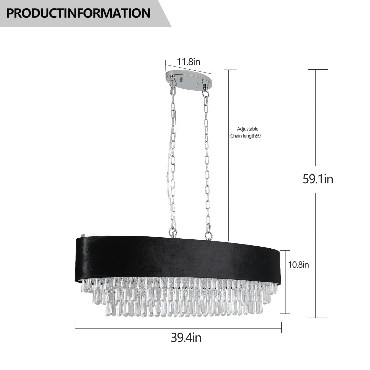 Modern Crystal Chandelier for Living-Room Cristal Lamp Luxury Home Decor Light Fixture - Korvel