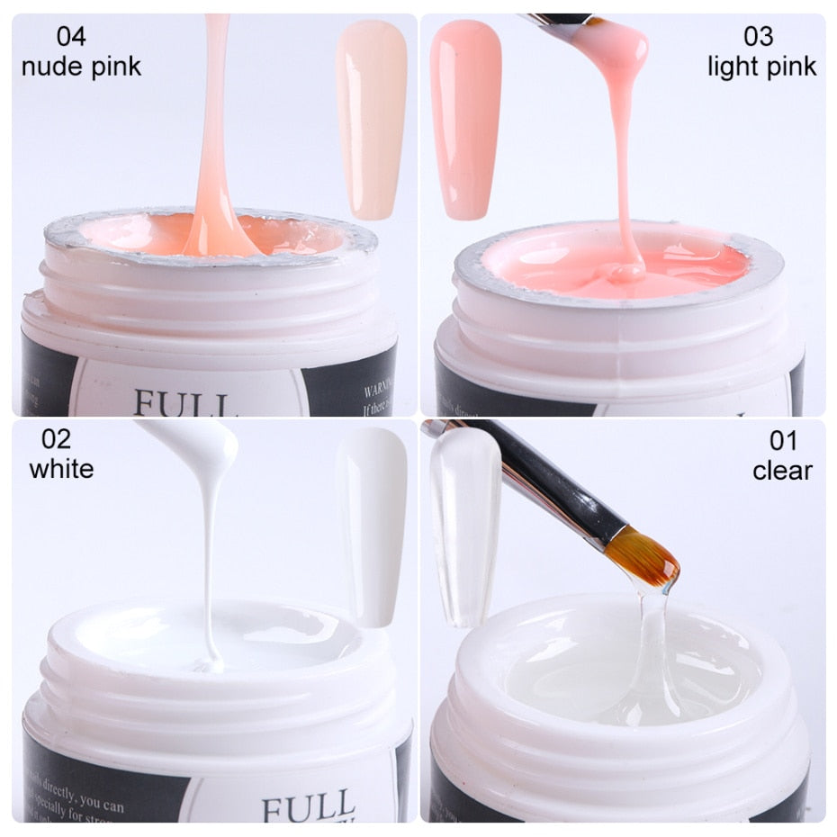 15ml Quick Building Gel for Nail Extensions - Premium Quality