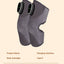 Heated Knee Brace Wrap Pad Dual-use Thermostat Usb Heating Knee Pads For Knee Sprains Strains Arthritis with massage - Korvel
