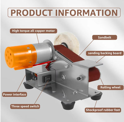 GrindMaster Mini Belt Sander - Korvel