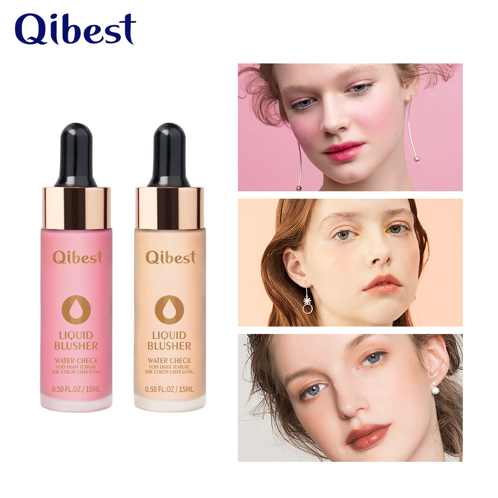 QIBEST Rubor Líquido Natural para una Piel Radiante