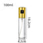 Multicolour Transparent Oil Spray Bottle - 100ml