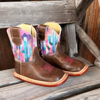 Cactita Lil' Tykes | Adorable Infant Boots with Cactus Design - Korvel