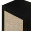 Rattan 4-Door Sideboard , Sideboard Buffet Storage Cabinet,Accent Storage Cabinet , Large Cabinet With 4 Rattan Decorated Doors - Korvel