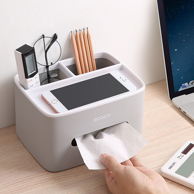Caja de pañuelos de escritorio elegante para hogares modernos