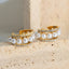 Pearl Titanium Steel C-Hoop Earrings - Korvel