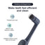 2-Speed Rotary Electric Toothbrush Rechargeable Adult Electric Toothbrush Waterproof Soft Bristle Couple Toothbrush - Korvel
