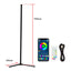 Ambient Floor Lamp RGBIC Corner Light Three-Section Spliced Bluetooth LED Modern Minimalist Table Lamp Voice-Activated Light - Korvel