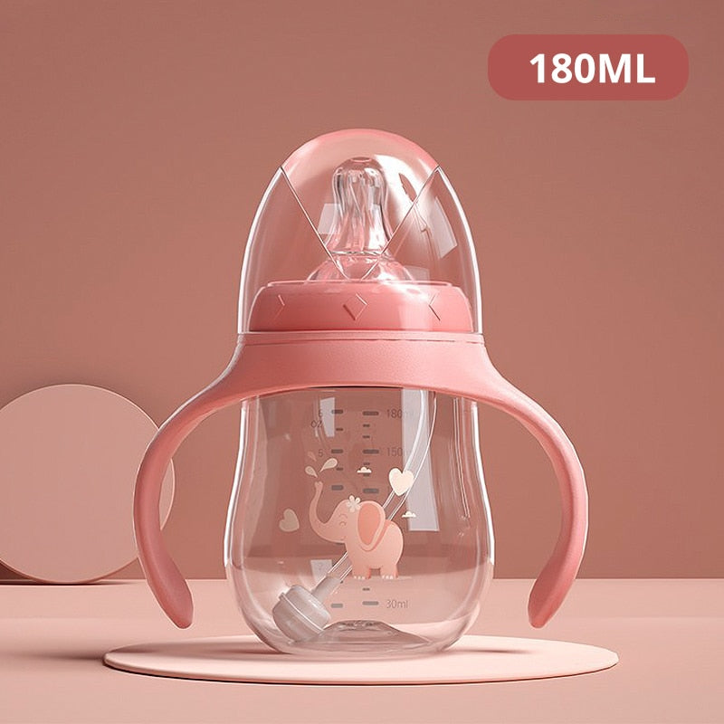 Biberon large à col multifonctionnel - Sans BPA