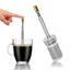 FinalPress Coffee inf Infuser Stainless Steel Filter Coffee Machine Drip Bags Infuser Portable Brewer for Hot Cold Filter Holder - Korvel