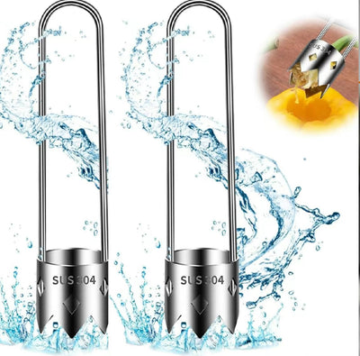 Seed Out Tool - 2-Piece Stainless Steel Corer Set