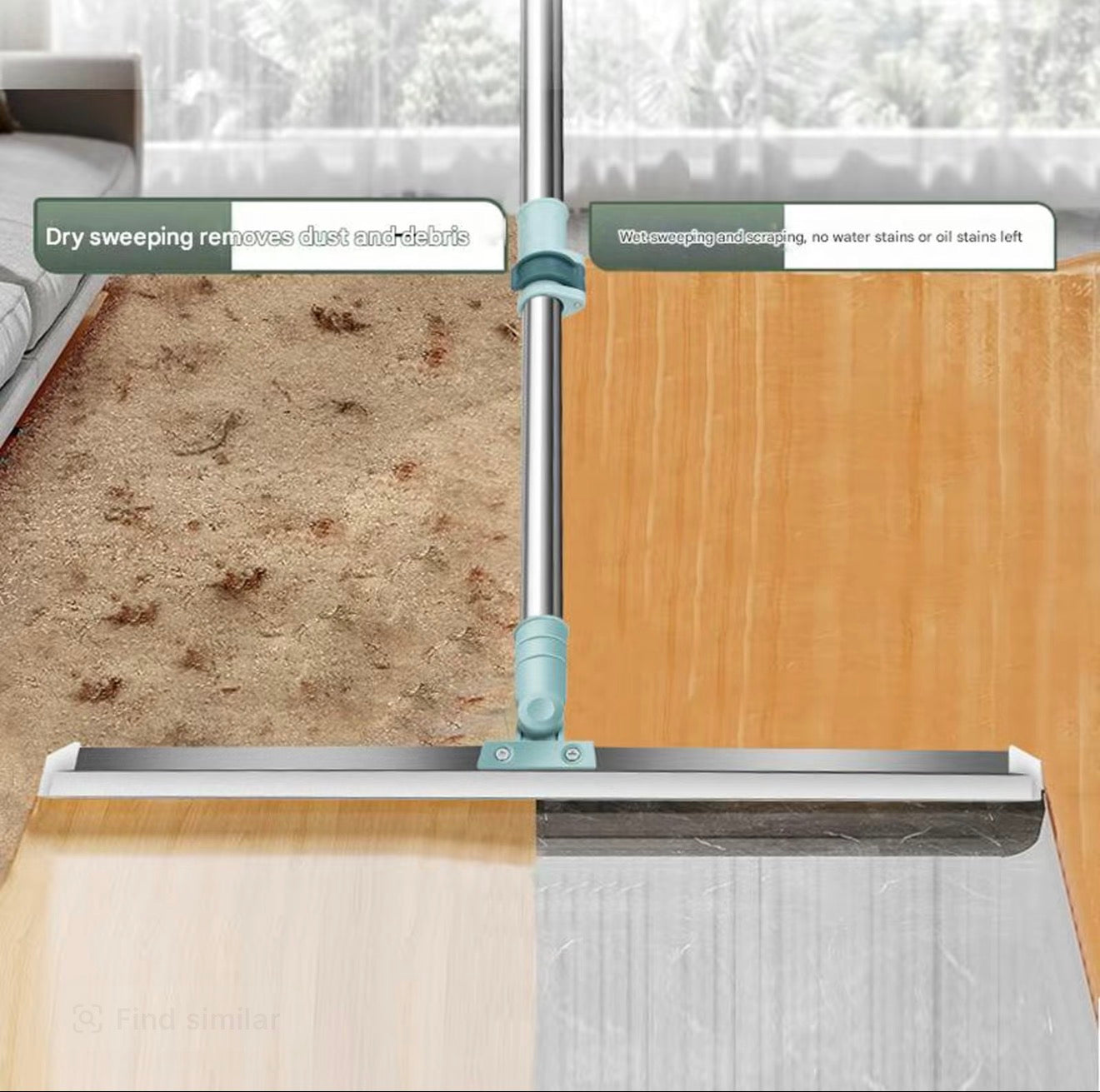 FlexiSweep Silicone Broom - Korvel