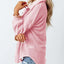 Dokotoo Women's Waffle Knit Shacket - Haut à boutons décontracté à manches longues