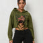 Cutout Long Sleeve Hoodie