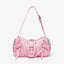 Edgy Y2K Single-Shoulder Commuter Crossbody Bag
