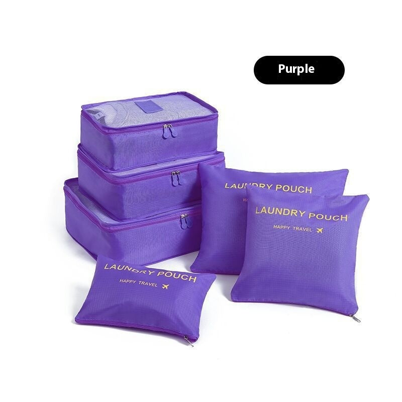 Travel Six-Piece Large Capacity Storage Bag Set