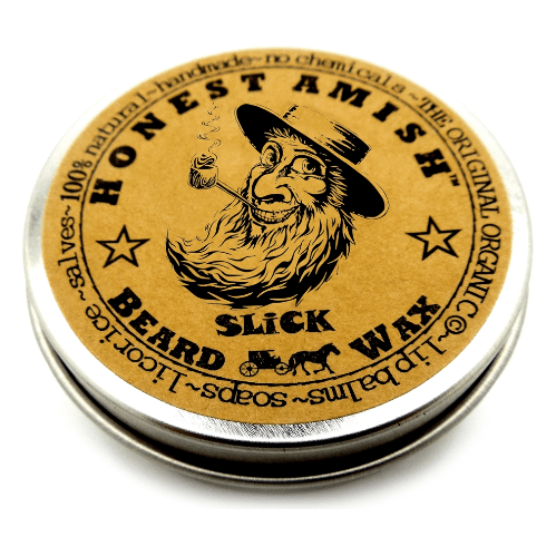 Honest Amish Slick Beard Wax - 2 oz Premium Grooming
