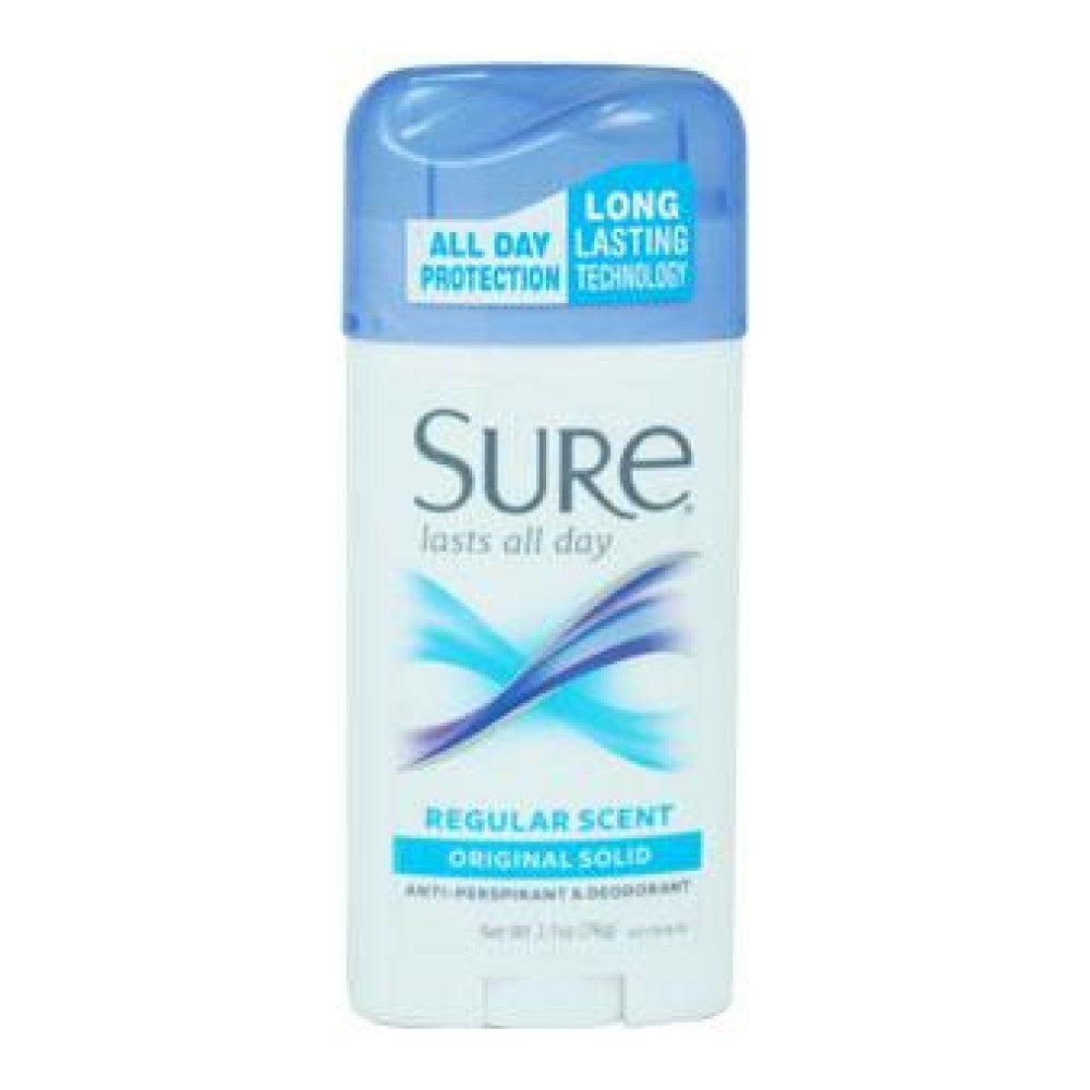 Sure Original Solid Antiperspirant & Deodorant 2.7 Oz