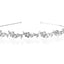 Plum blossom rhinestone bridal headband hair ornament headdress - Korvel