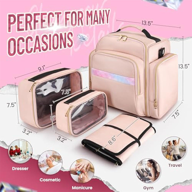 Women's Premium Travel Makeup Storage Bag