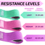 Juego de 3 bandas de resistencia para mujeres XGear Fitness