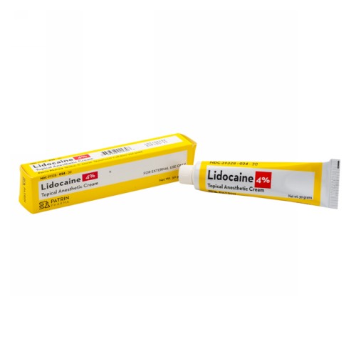 Patrin Lidocaine 4% Topical Antiseptic Cream - 30 Grams