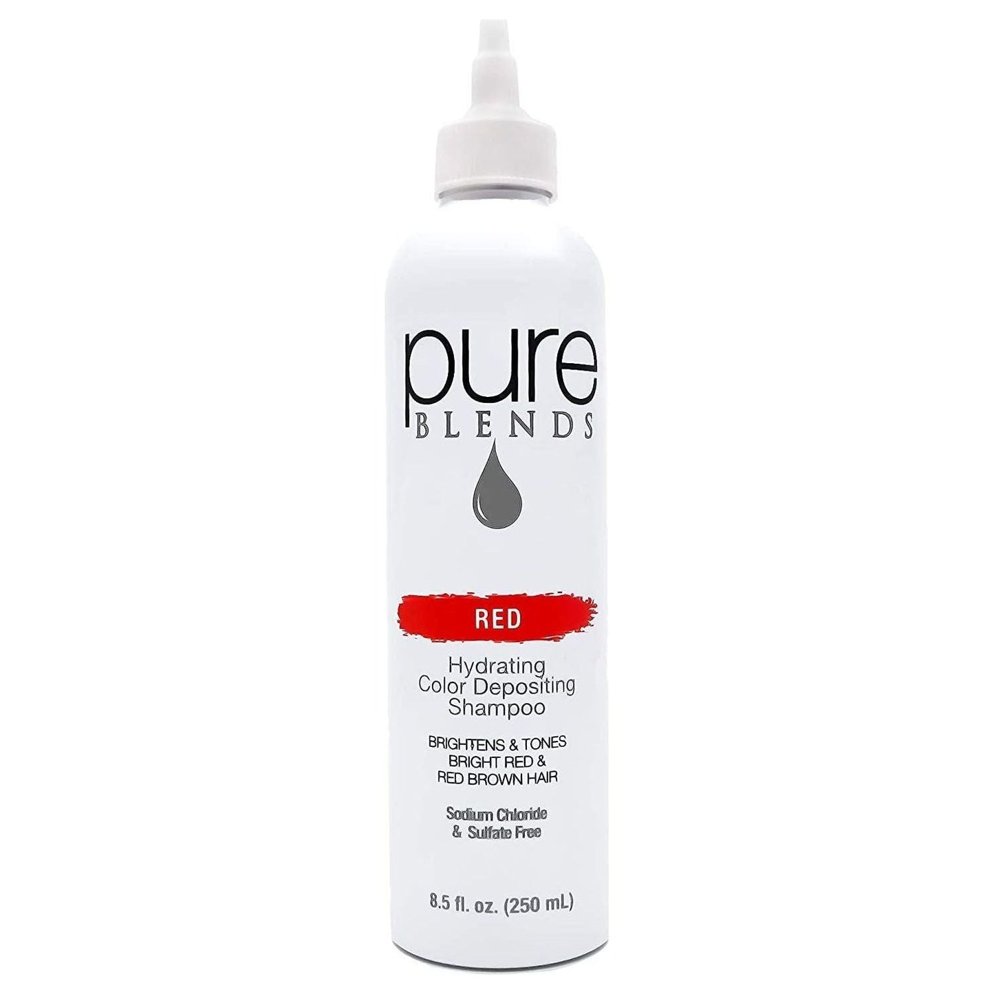 Champú Depositor de Color Hidratante Pure Blends - Rojo 8.5 oz