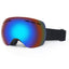 Spherical Double-Layer Anti-Fog Ski Goggles