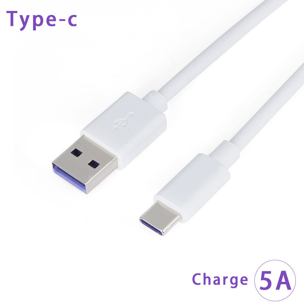 Premium USB-A to Type-C 5A Data Cable - Multiple Lengths