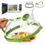 Microwave anti splash cover heat-resistant food heating cover food preservation cover oil proof cover - Korvel