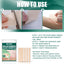 Silicone Gel Repair Patch, Fade Marks Transparent Care Skin Repair Patch - Korvel