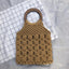 Handmade Rope Straw Beach Bag for Stylish Getaways