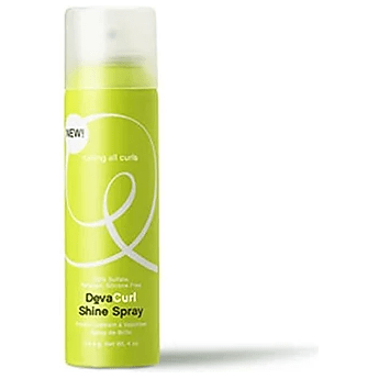 DevaCurl Shine Spray - 4 oz Spray de Estilo Premium para el Cabello