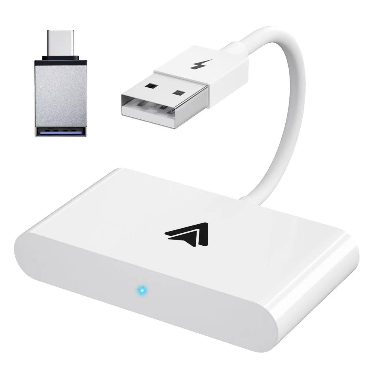Adaptateur Android Auto filaire à sans fil pour Apple CarPlay