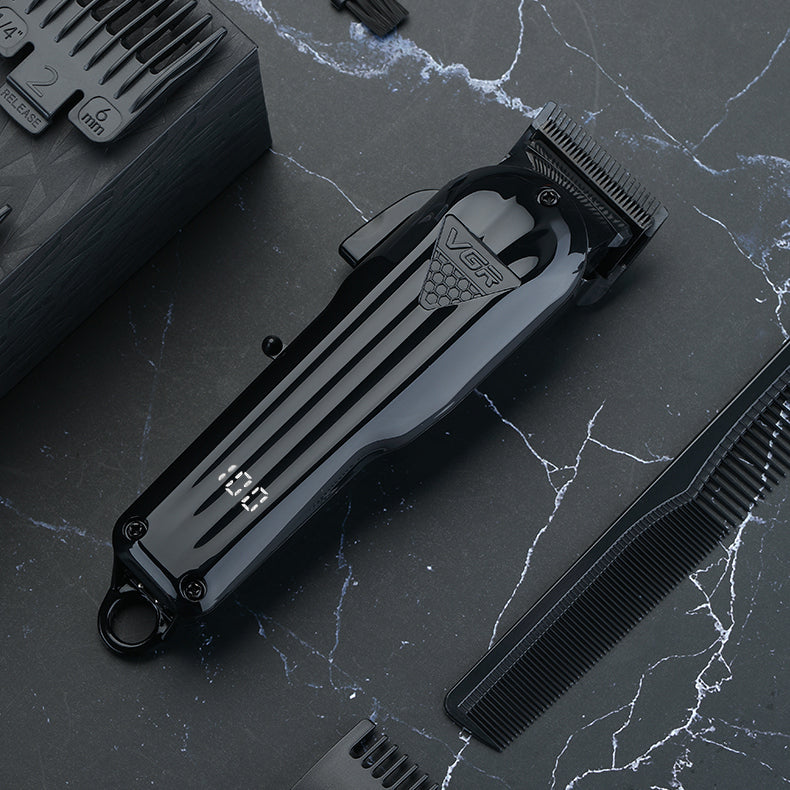 Electric Hair Clipper Fine Adjustment Gradual Change Electric Hair Salon Usb Rechargeable Household Electric Hair Clipper - Korvel