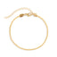 Elegant Thin Chain Metal Beach Anklet Set