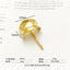 Japanese and Korean headdress accessories hairpins fashionable and simple small fresh ponytail hairpins for girls metal high-grade hair hooks and hair buckles - Korvel