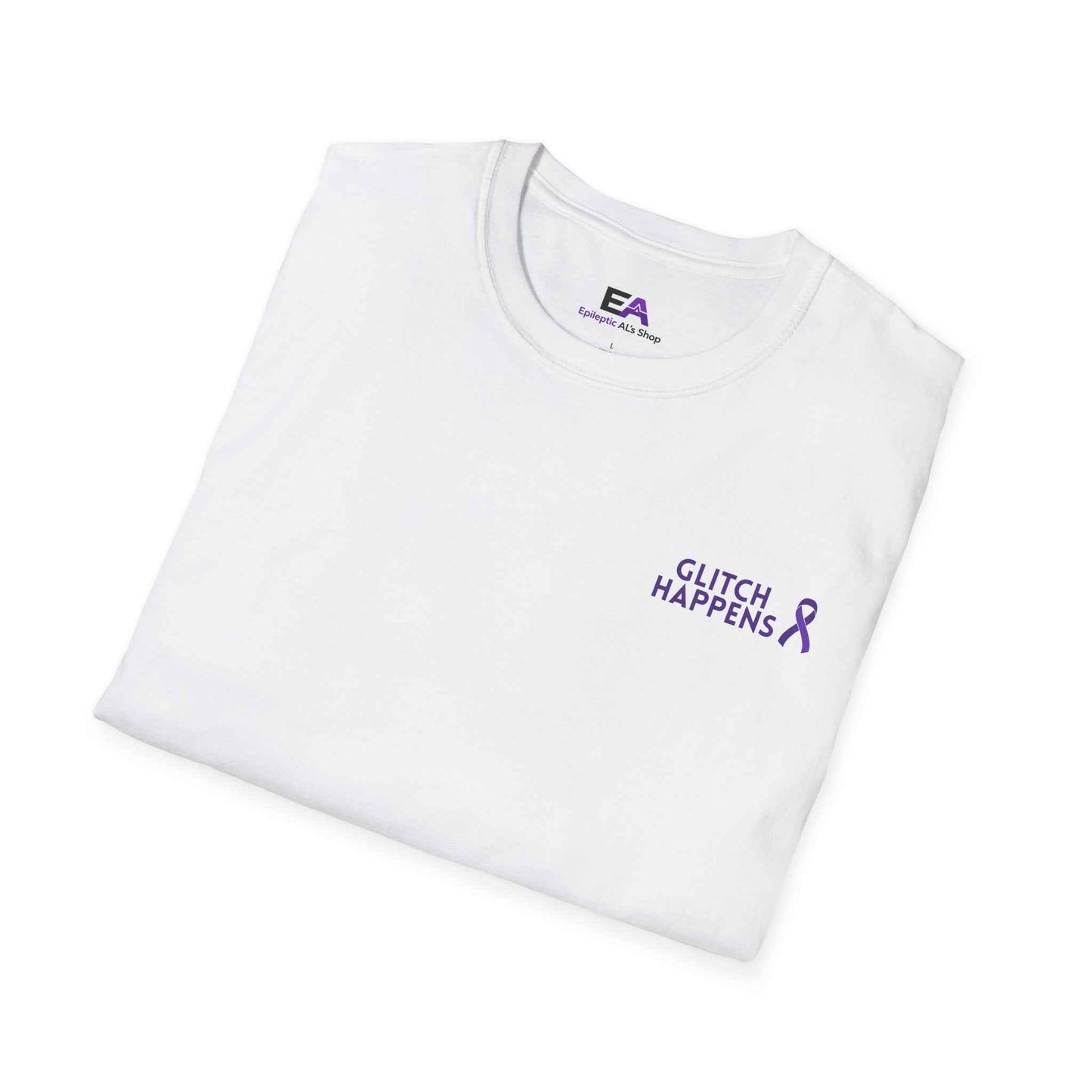Camiseta Glitch Happens – Camiseta Minimalista de Primeros Auxilios